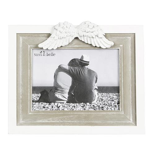 Angel Wings Photo Frame for Funeral or Memorial