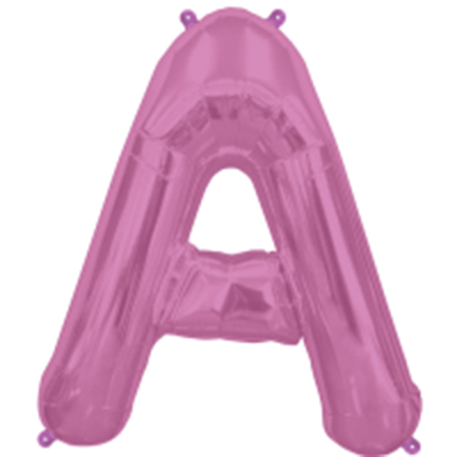 Pink Foil 16' Letter Balloon